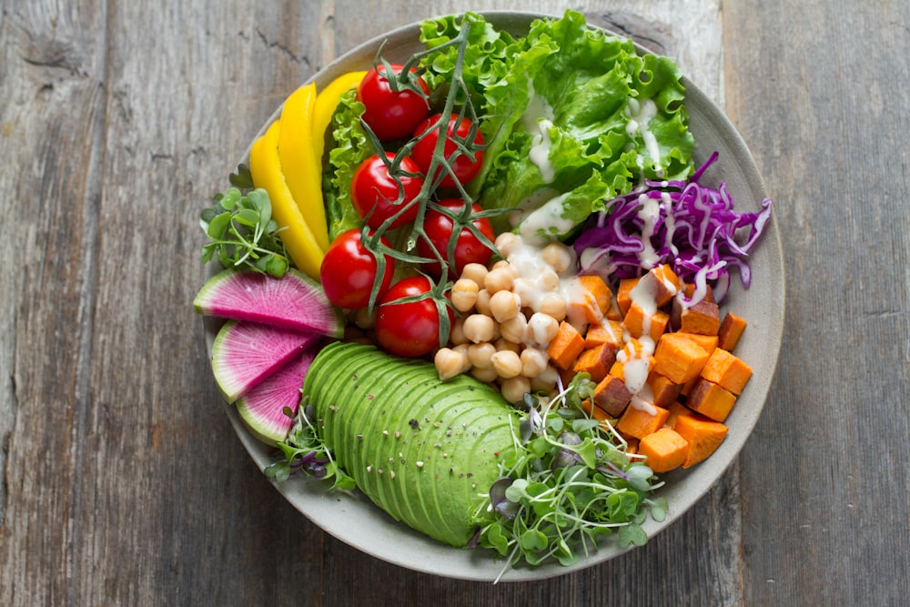 fresh healthy bowl